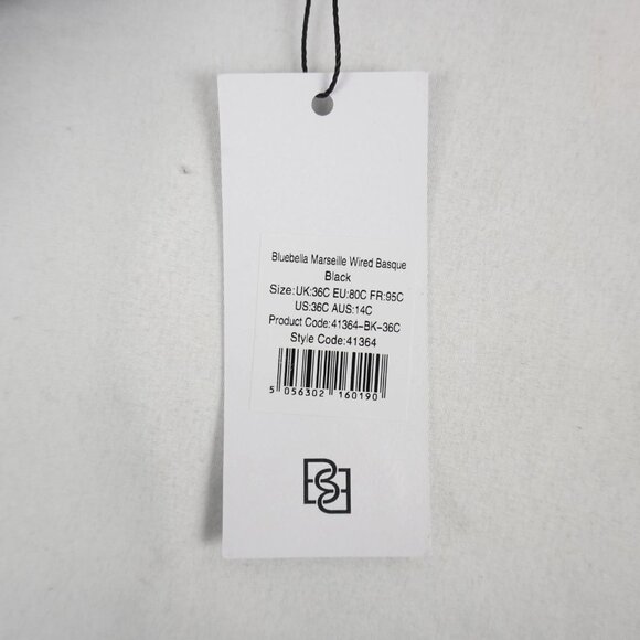 Bluebella Marseille Wired Lace Basque Corset Lingerie Top Bra Sexy Feminine - Picture 5 of 10